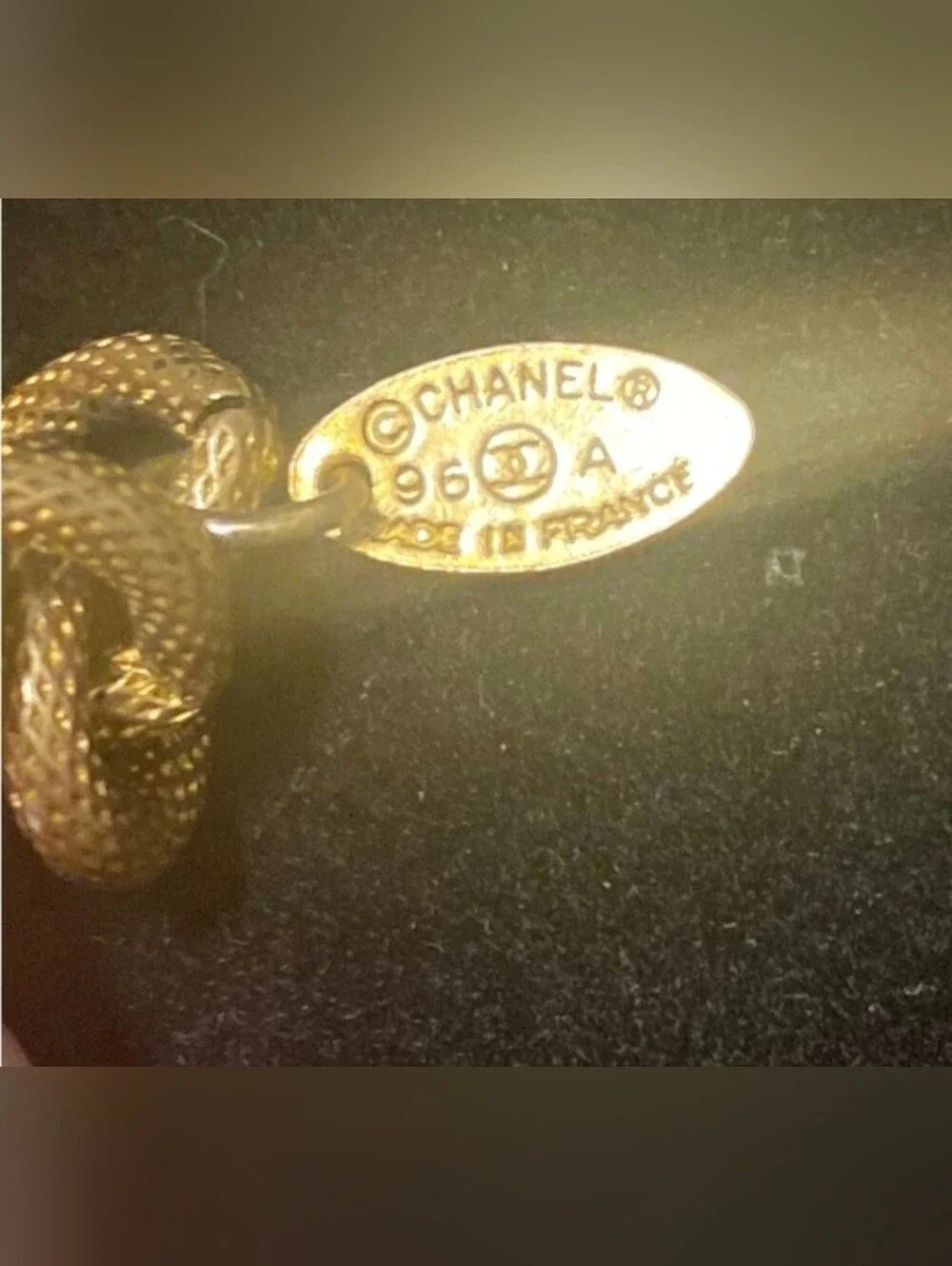 Vintage Chanel Key Ring